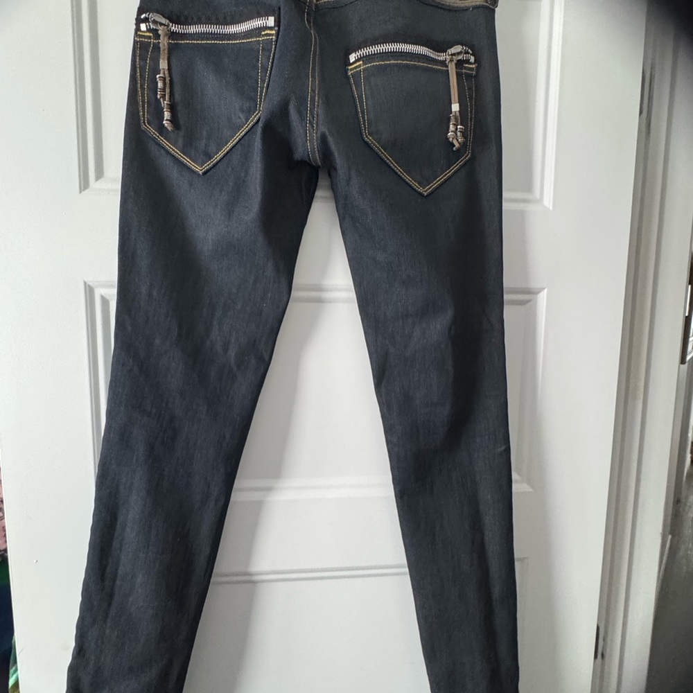 Diesel Clush  blue black Women's Slim Jeans, very rare like new